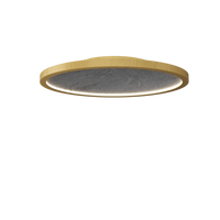 3.54'' Minimalist Petra LED Accord Flush Mount Light