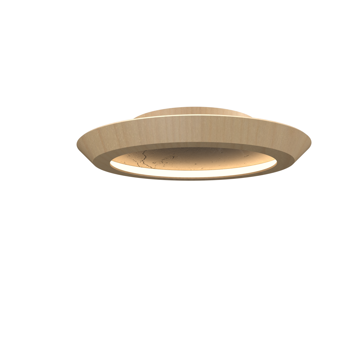 3.74'' Handcrafted Petra LED Accord Flush Mount Light