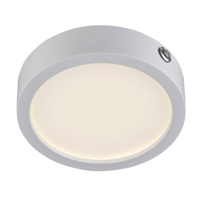 7-inch White Wall Light with 5-CCT Selectable White and 17W Output