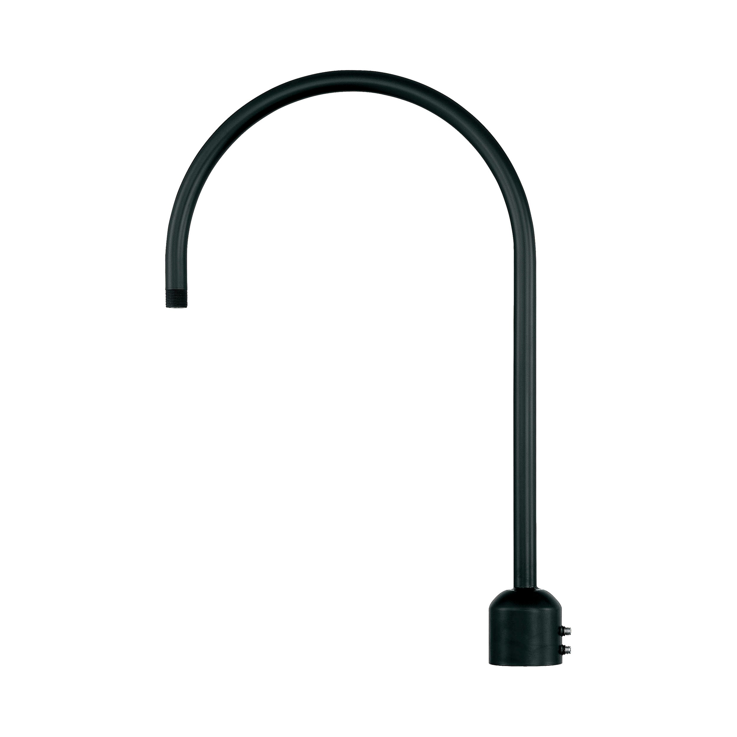 18'' Satin Black R Series Post Adapter