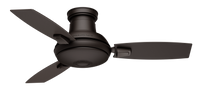 Casablanca 44 inch Verse Maiden Bronze Damp Rated Ceiling Fan with LED Light Kit and Handheld Remote