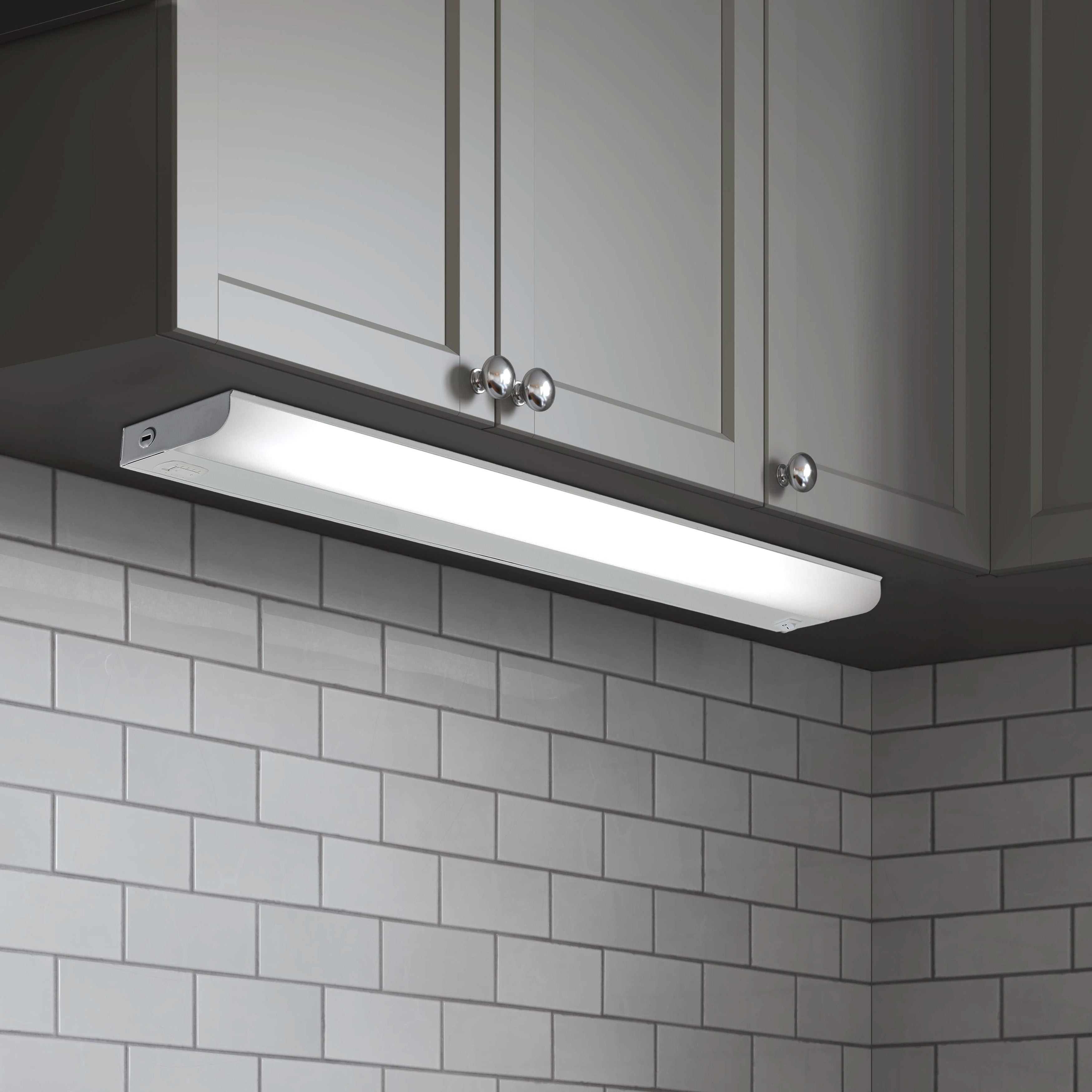 46-inch White Under Cabinet Light