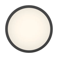 2.5'' Soltra Matte Black  Light Flush Mount