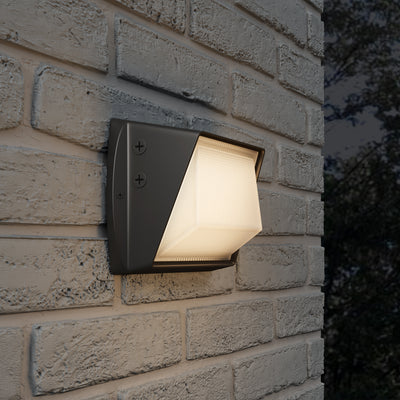 10.75-inch Bronze Outdoor Outdoor Wall Light