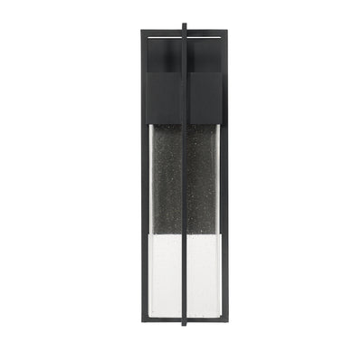 20-inch Kingler Powder Coated Black Outdoor Wall Sconce