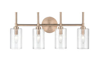 25.5'' Chastine Modern Gold 4 Light Bath Vanity