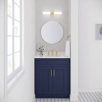 18'' Trumann Modern Gold 1 Vanity Light