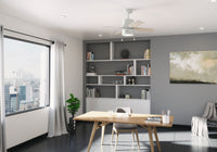 42 inch Beck Fresh White Ceiling Fan with LED Light Kit and Pull Chain