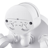 11.25''  Matte White 2 Light Flood Light