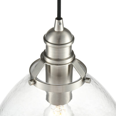 14.5'' Khrisa Brushed Nickel 1 Light Pendant