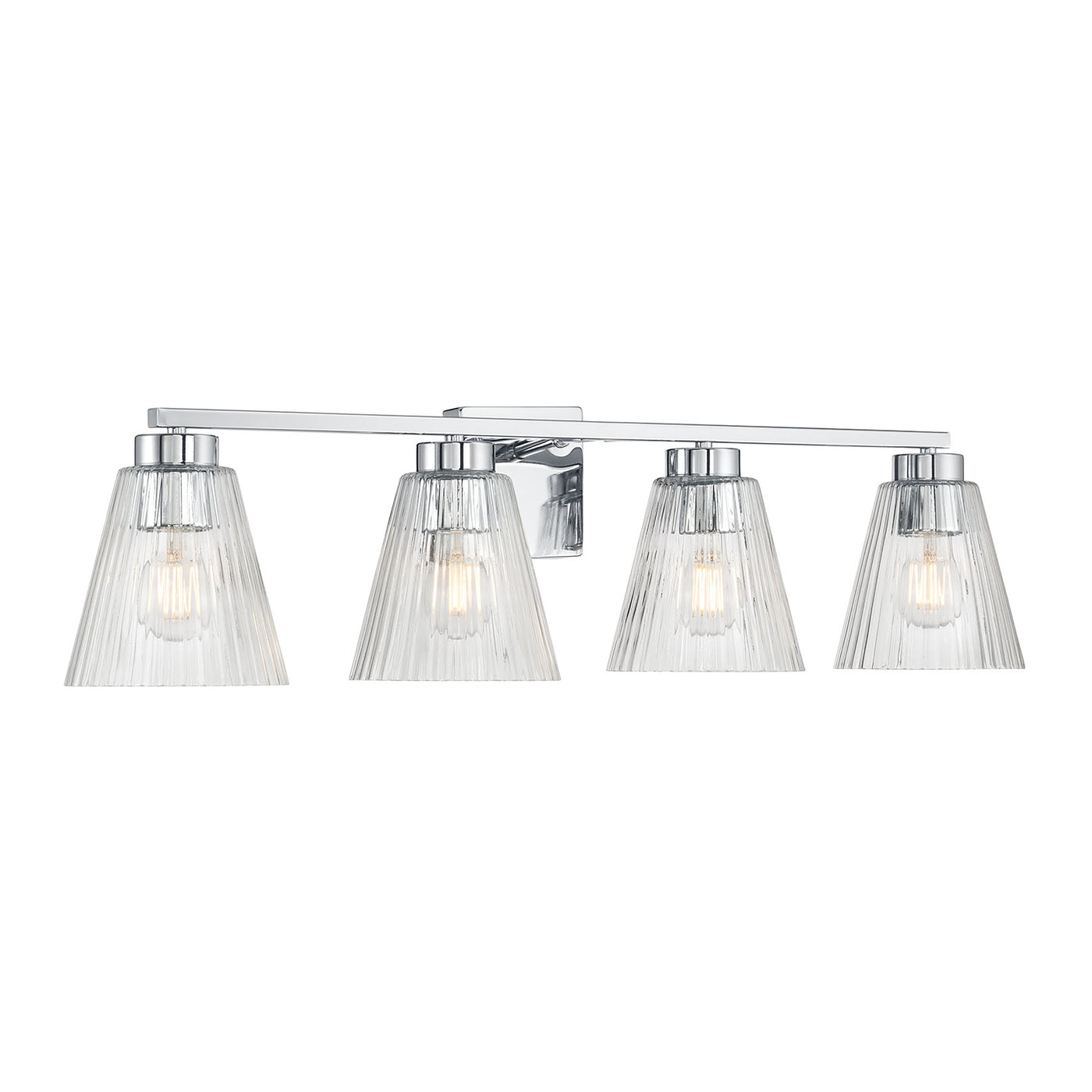 31.75'' Riville Chrome 4 Light Bath Vanity