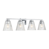 31.75'' Riville Chrome 4 Light Bath Vanity