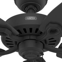 42 inch Builder Elite Matte Black Ceiling Fan and Pull Chain