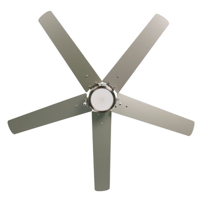 52 Inch Aldea VI AC Brushed Nickel Indoor Ceiling Fan