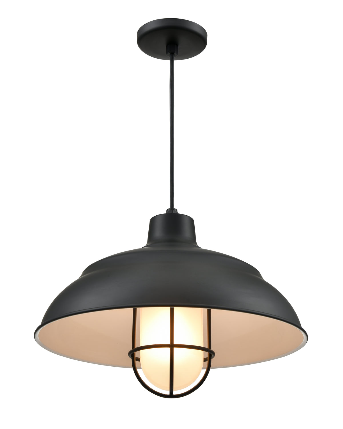 12.25'' R Series Satin Black 1 Light Pendant