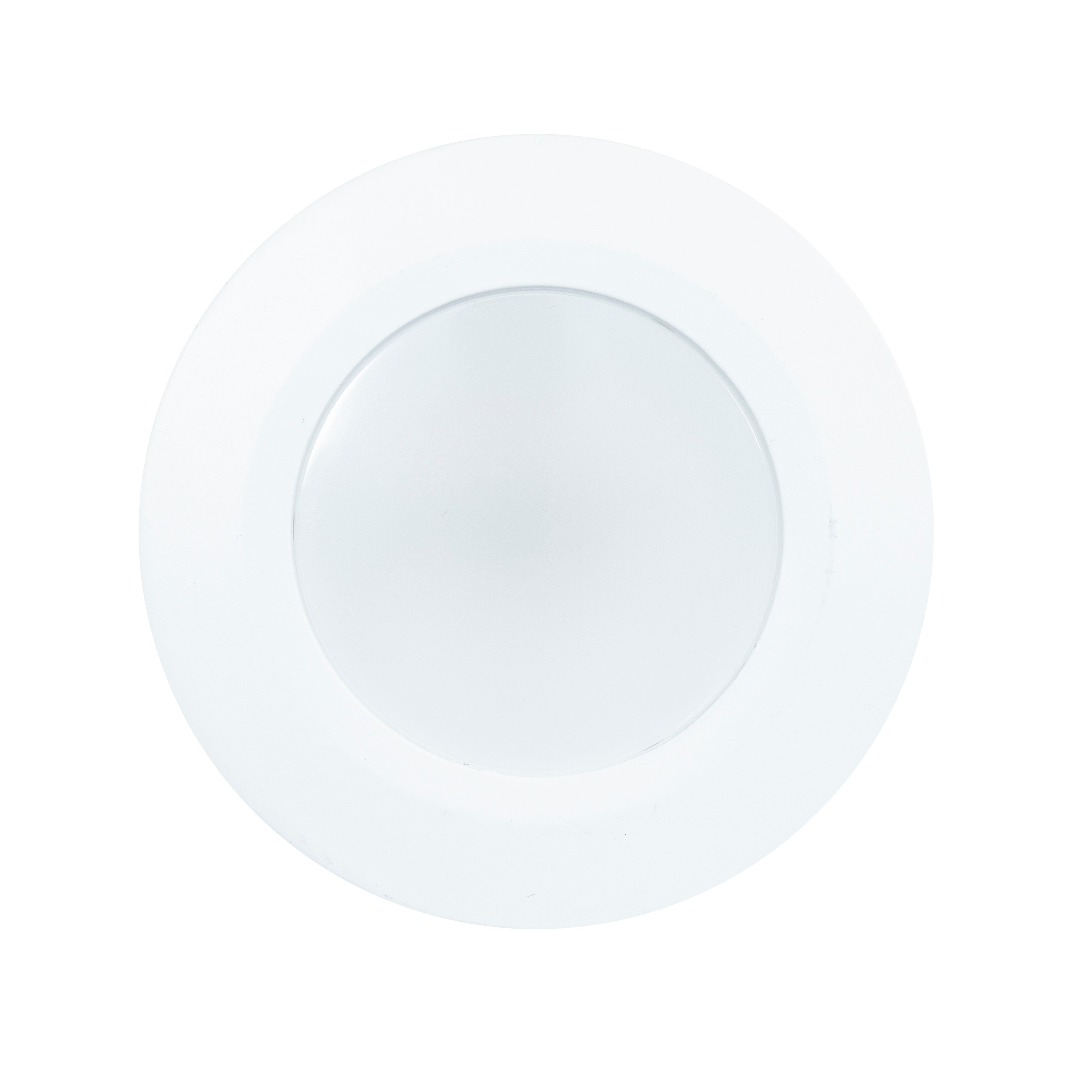 2.25-inch White Outdoor Flush Mount Light