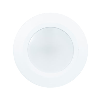 2.25-inch White Outdoor Flush Mount Light