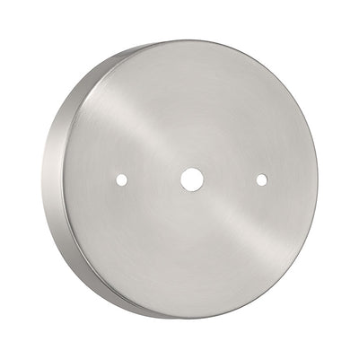 5.75-inch Strayhan Brushed Nickel 1-Light White Frosted Glass Pendant Light