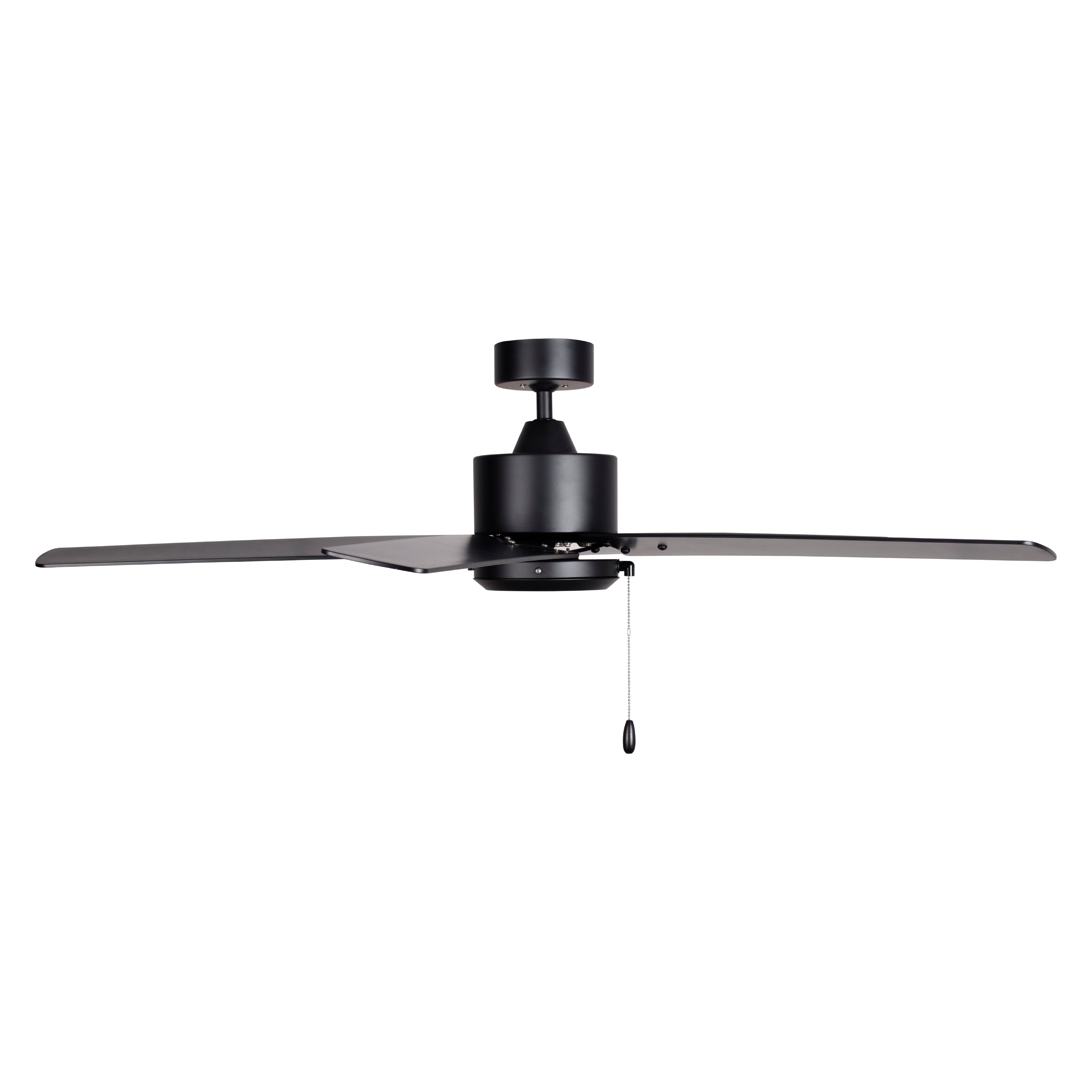 52 Inch Aldea V AC Matte Black Indoor Ceiling Fan 5-Blade Reversible