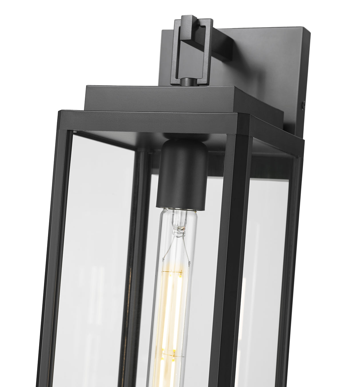 6'' Alpharetta Powder Coated Black 1 Light Lantern