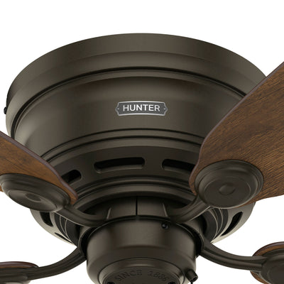 42 inch Low Profile New Bronze Low Profile Ceiling Fan and Pull Chain