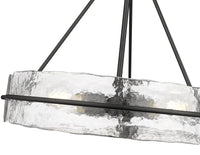 17.25'' Rezi Matte Black 3 Light Pendant