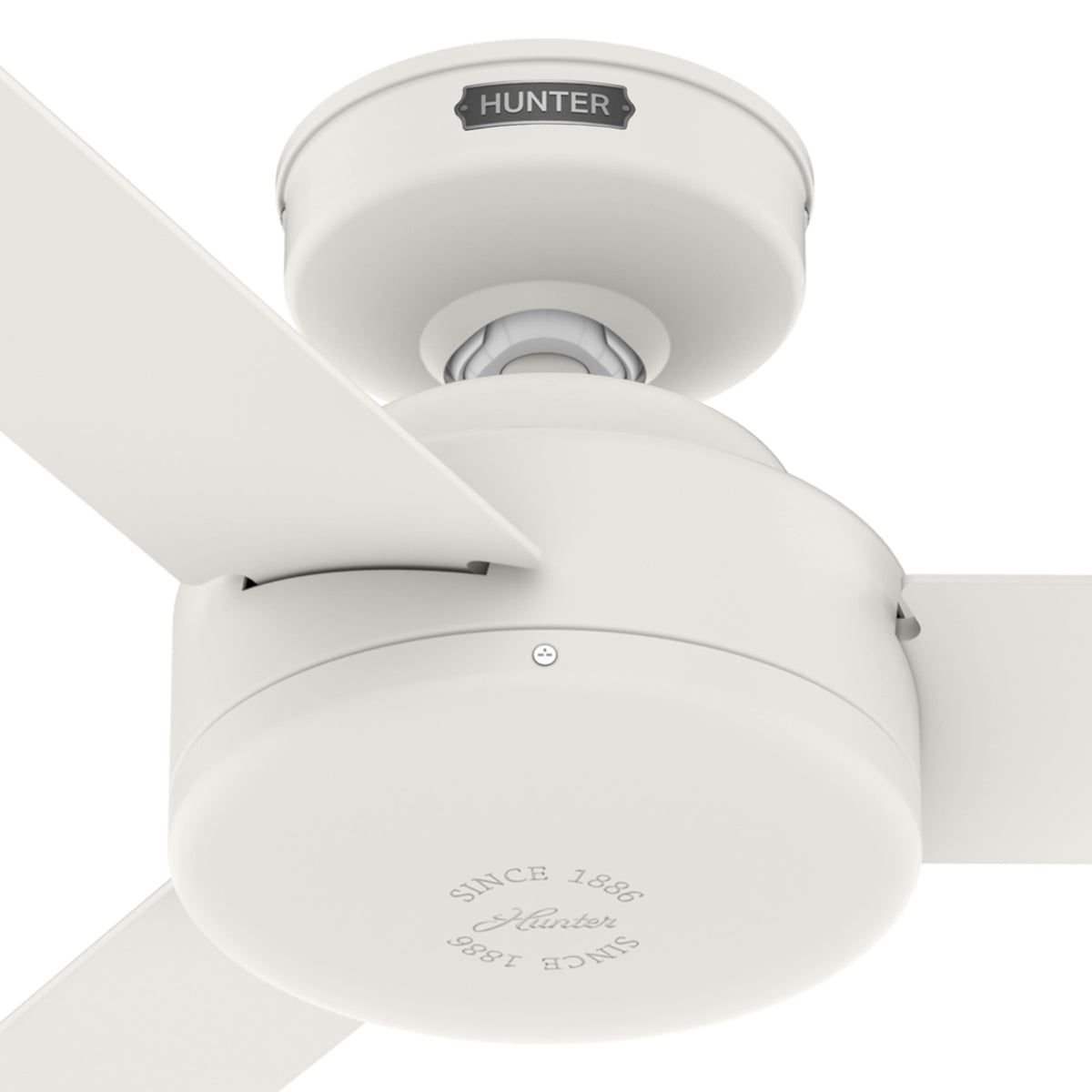 52 inch Presto Matte White Ceiling Fan and Wall Control