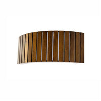 6.3'' Contemporary Slatted Accord Wall Lamp Light