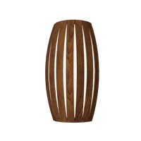 13.78'' Contemporary Barrel Accord Wall Lamp Light