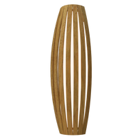 27.56'' Contemporary Barrel Accord Wall Lamp Light