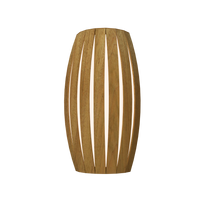 13.78'' Contemporary Barrel Accord Wall Lamp Light