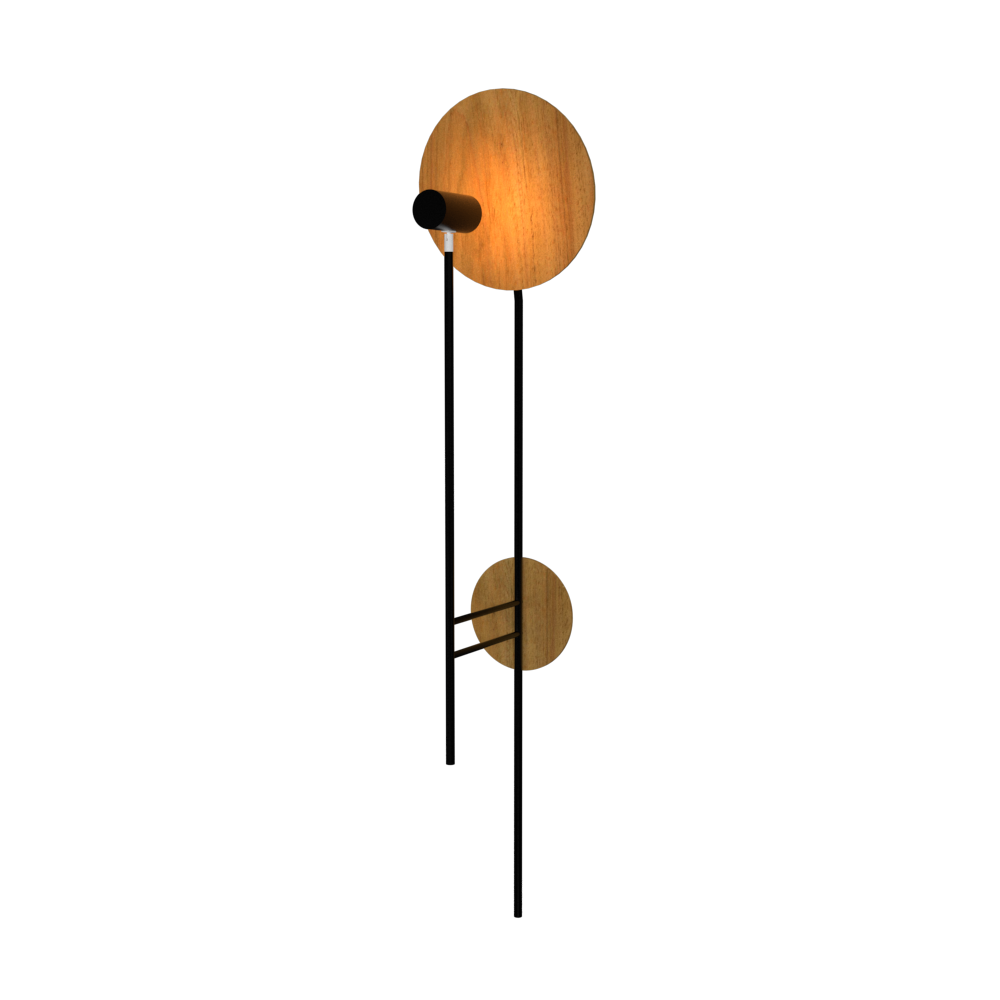 19.69'' Contemporary Dot Accord Wall Lamp Light