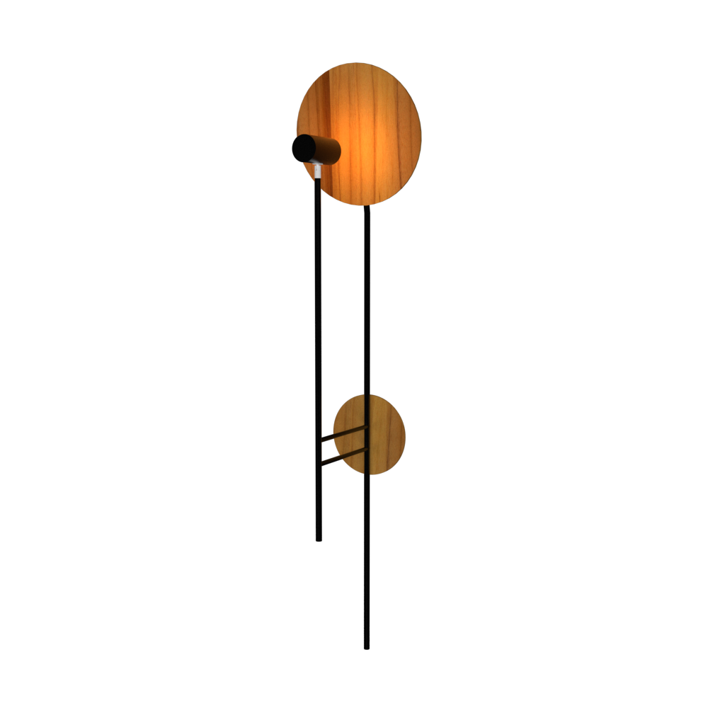 19.69'' Contemporary Dot Accord Wall Lamp Light