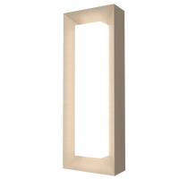 21.65'' Contemporary Squares Accord Wall Lamp Light