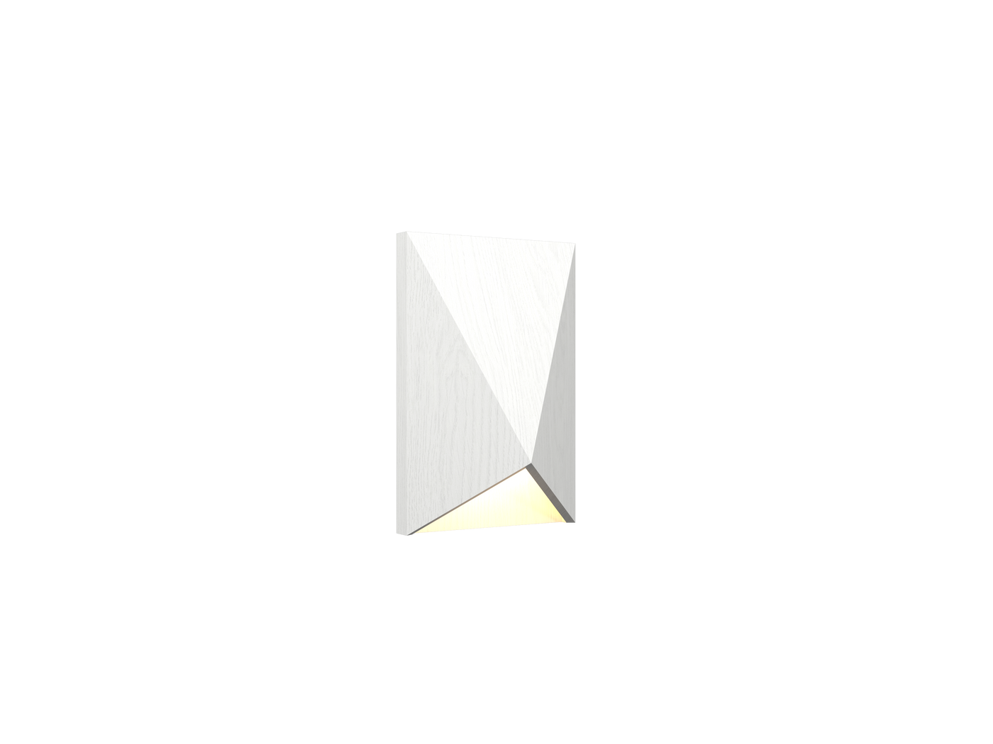 9.84'' Contemporary Facet Accord Wall Lamp Light
