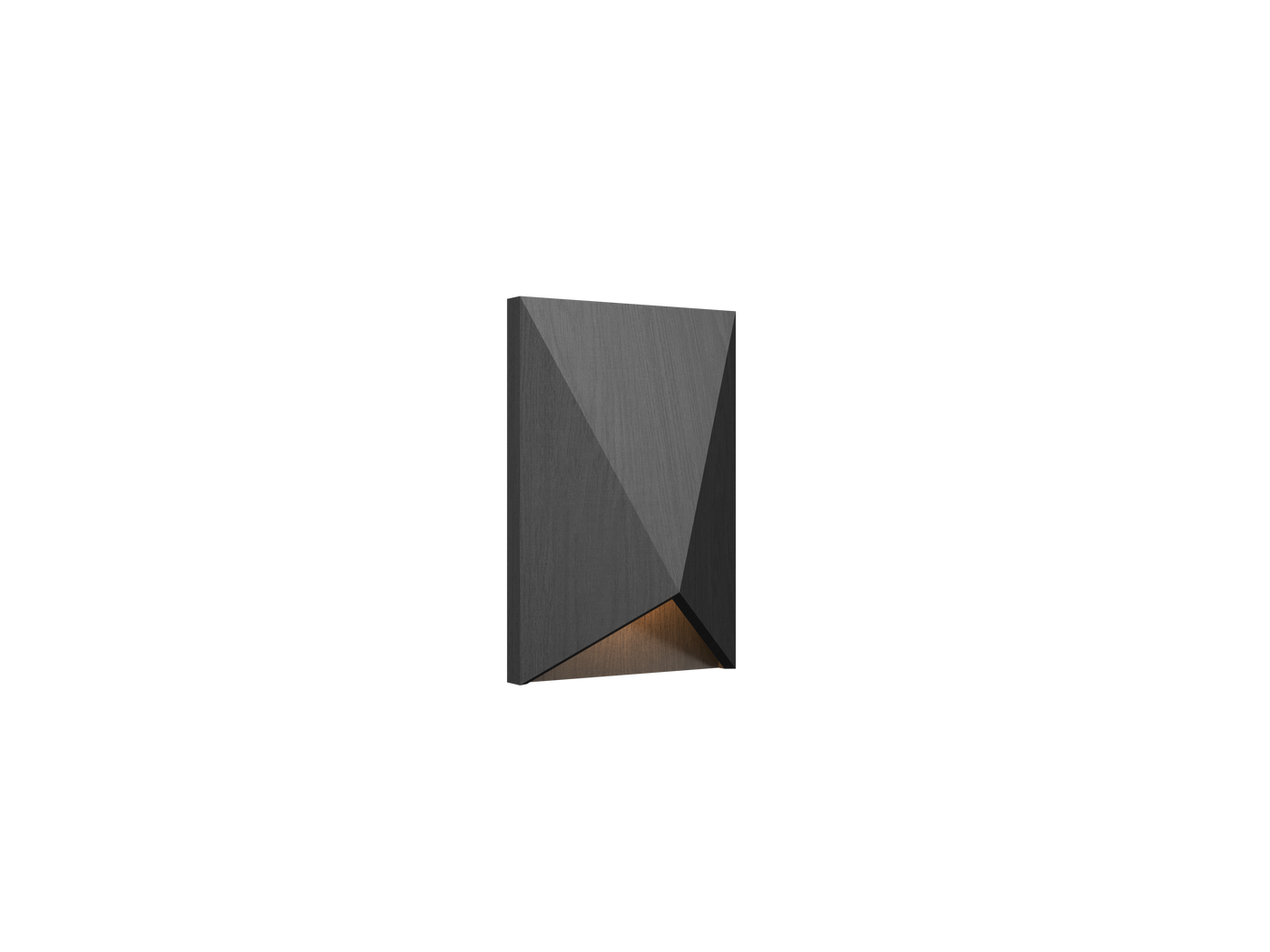 9.84'' Contemporary Facet Accord Wall Lamp Light