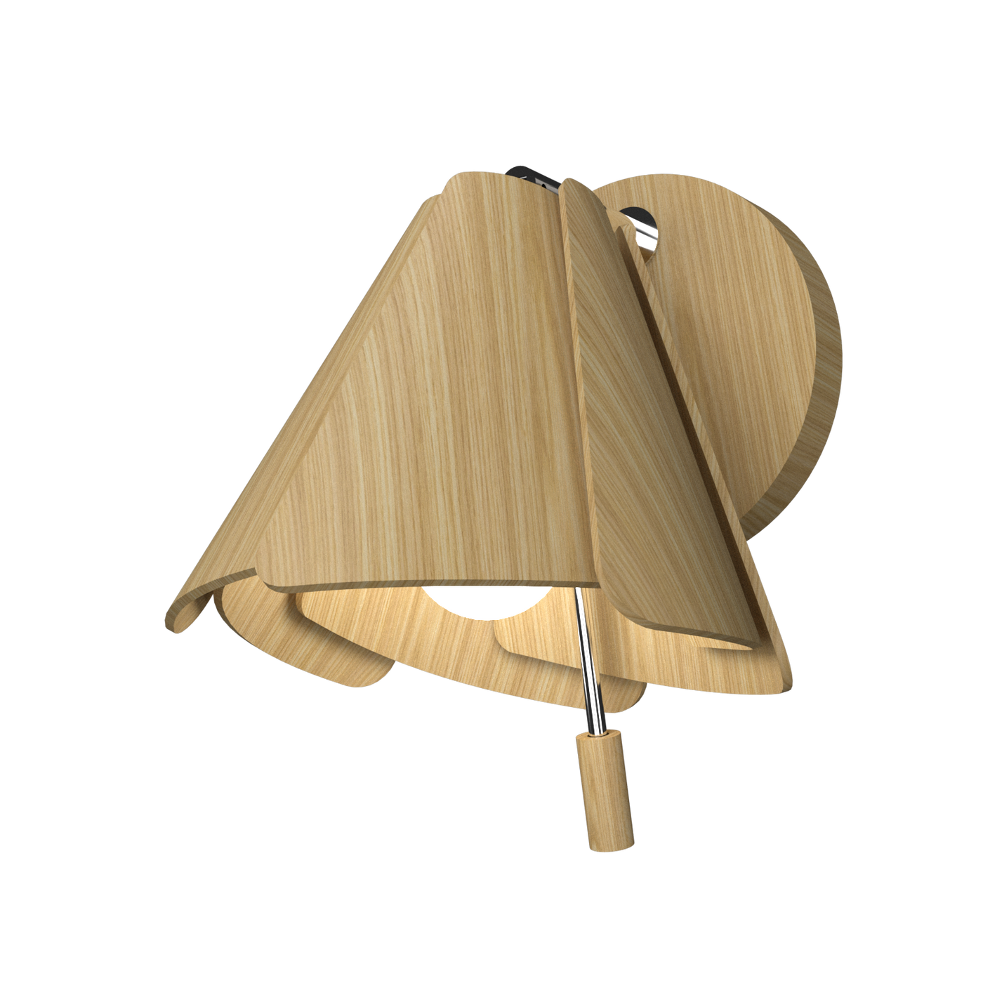 39.37'' Handcrafted Petra LED Accord Wall Lamp Light