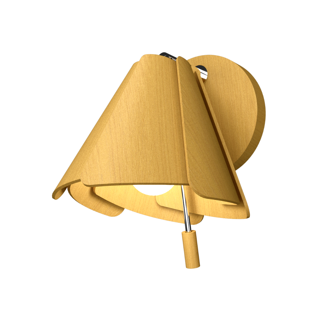 8.86'' Fuchsia Accord Wall Lamp Light