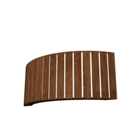 6.3'' Contemporary Slatted Accord Wall Lamp Light