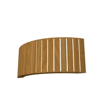 6.3'' Contemporary Slatted Accord Wall Lamp Light