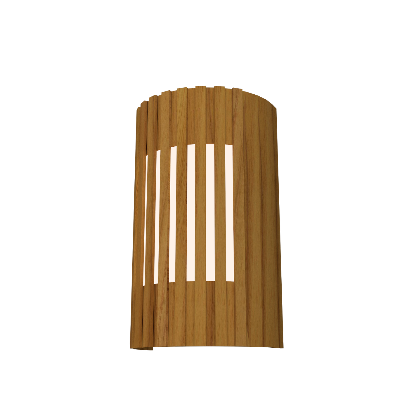 11.81'' Contemporary Slatted Accord Wall Lamp Light