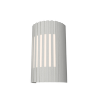 11.81'' Contemporary Slatted Accord Wall Lamp Light