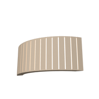 6.3'' Contemporary Slatted Accord Wall Lamp Light