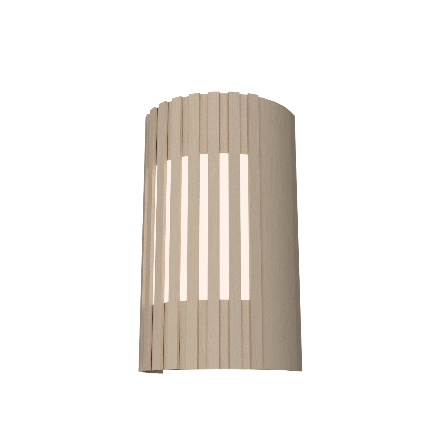 11.81'' Contemporary Slatted Accord Wall Lamp Light