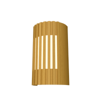 11.81'' Contemporary Slatted Accord Wall Lamp Light