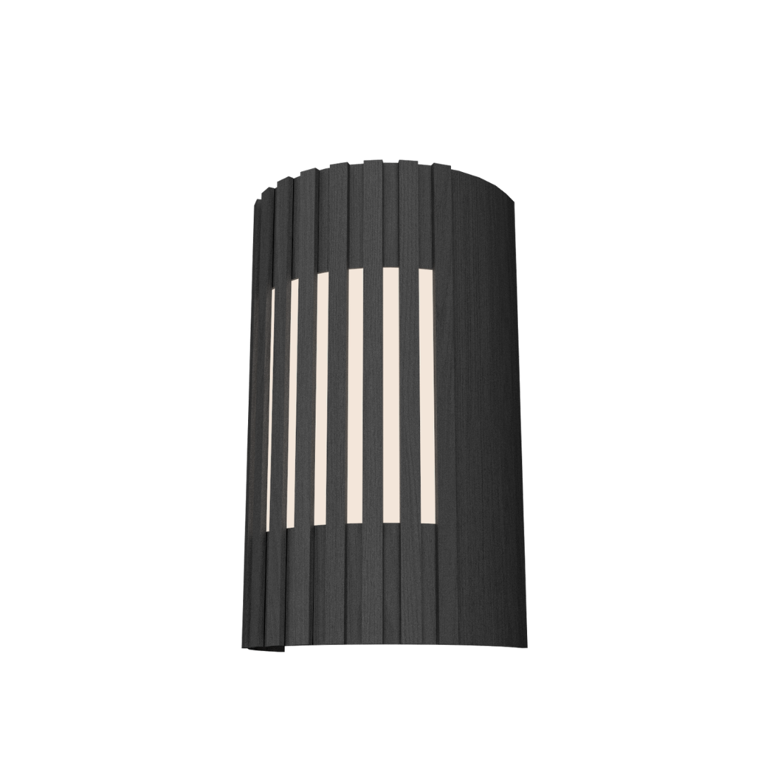 11.81'' Contemporary Slatted Accord Wall Lamp Light