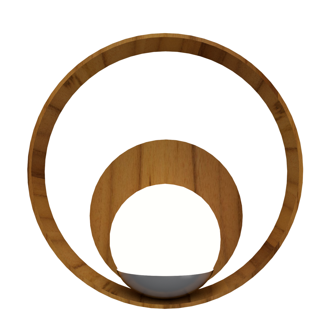 13.78'' Contemporary Sfera Accord Wall Lamp Light
