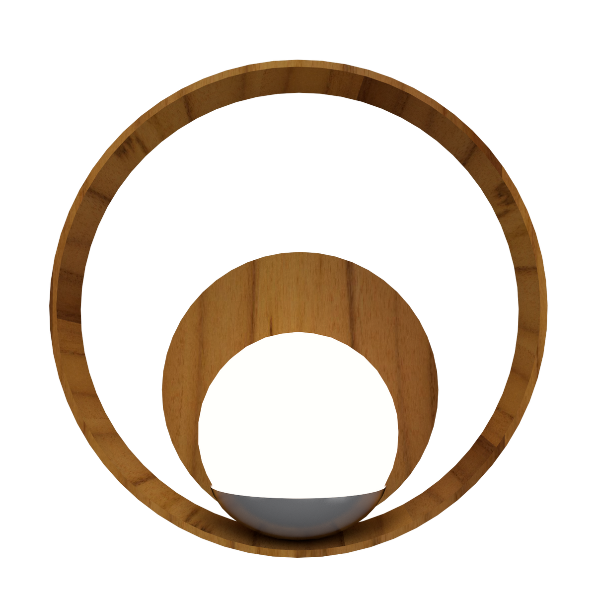 13.78'' Contemporary Sfera Accord Wall Lamp Light
