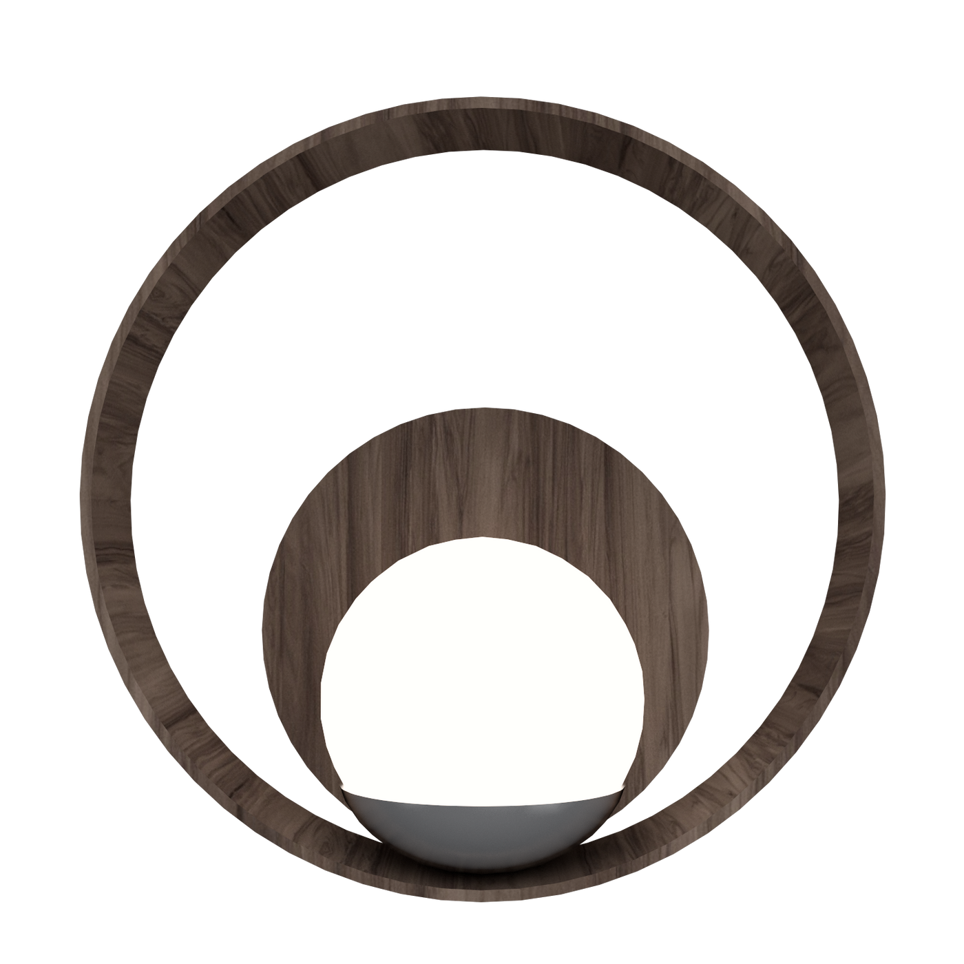 13.78'' Contemporary Sfera Accord Wall Lamp Light