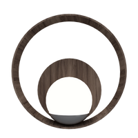 13.78'' Contemporary Sfera Accord Wall Lamp Light
